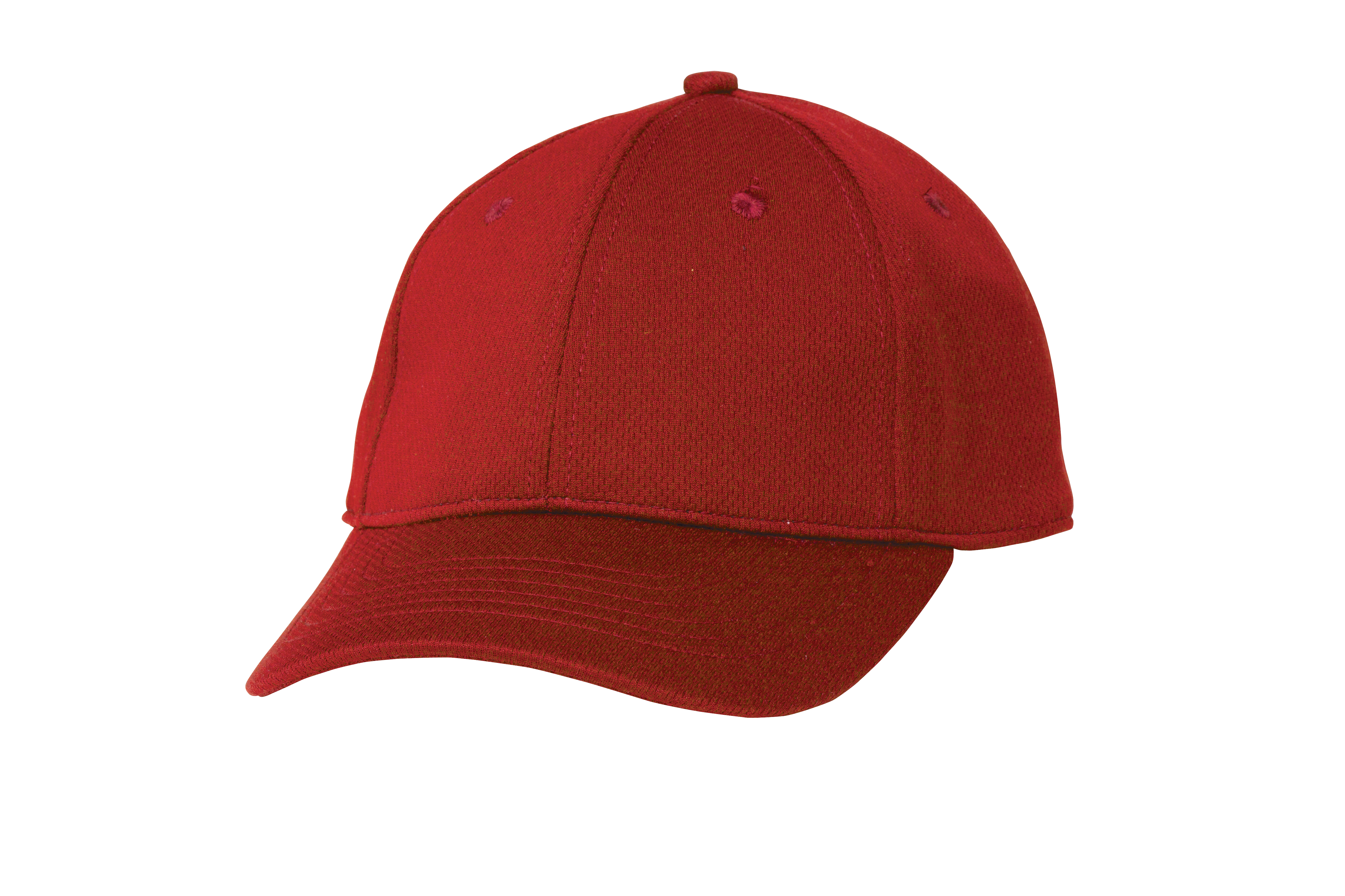 BASEBALL CAP Cool Vent™ in Rot und Grau Einheitsgröße