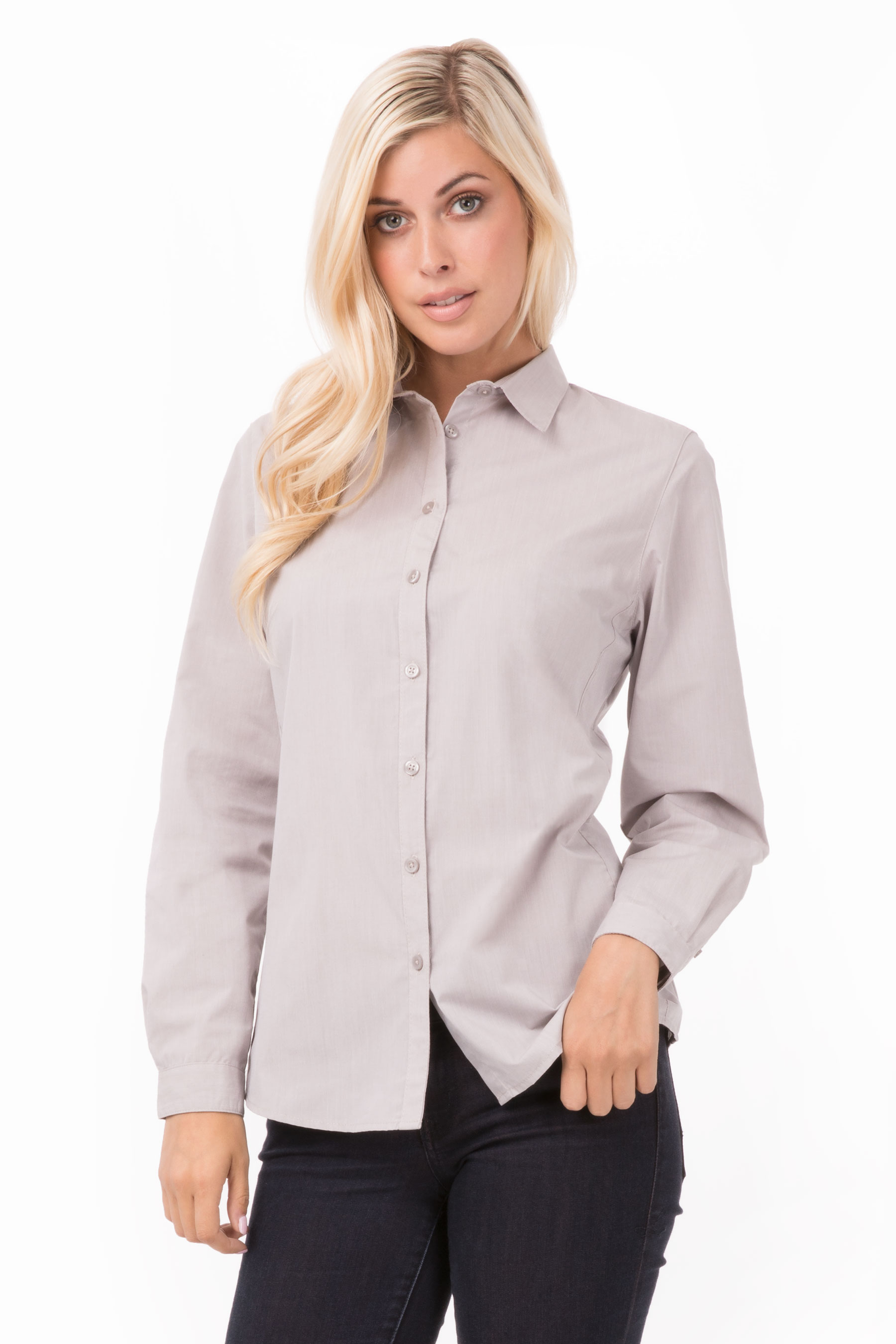 MODERN CHAMBRAY Damenbluse 